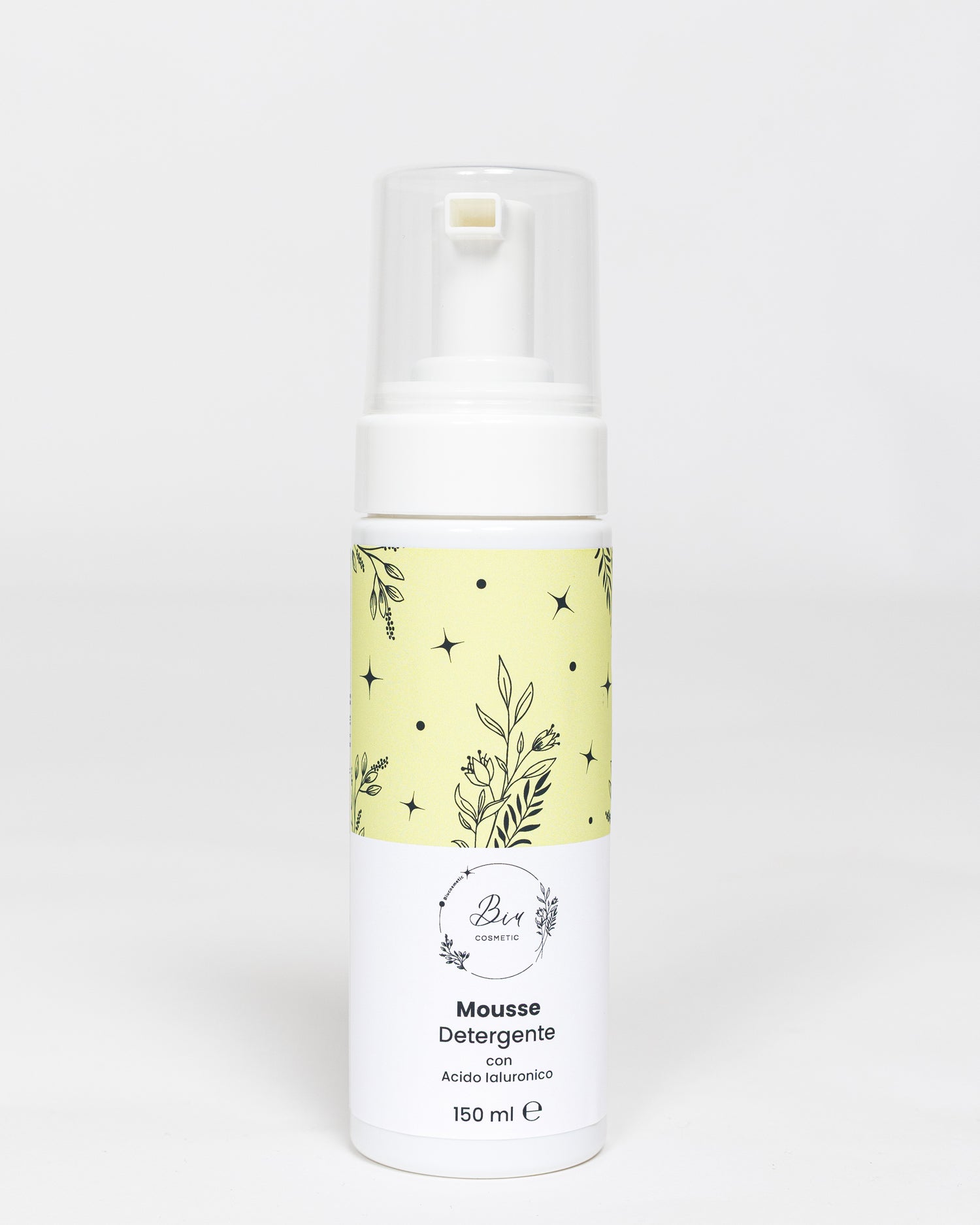 Mousse Detergente con Acido Ialuronico