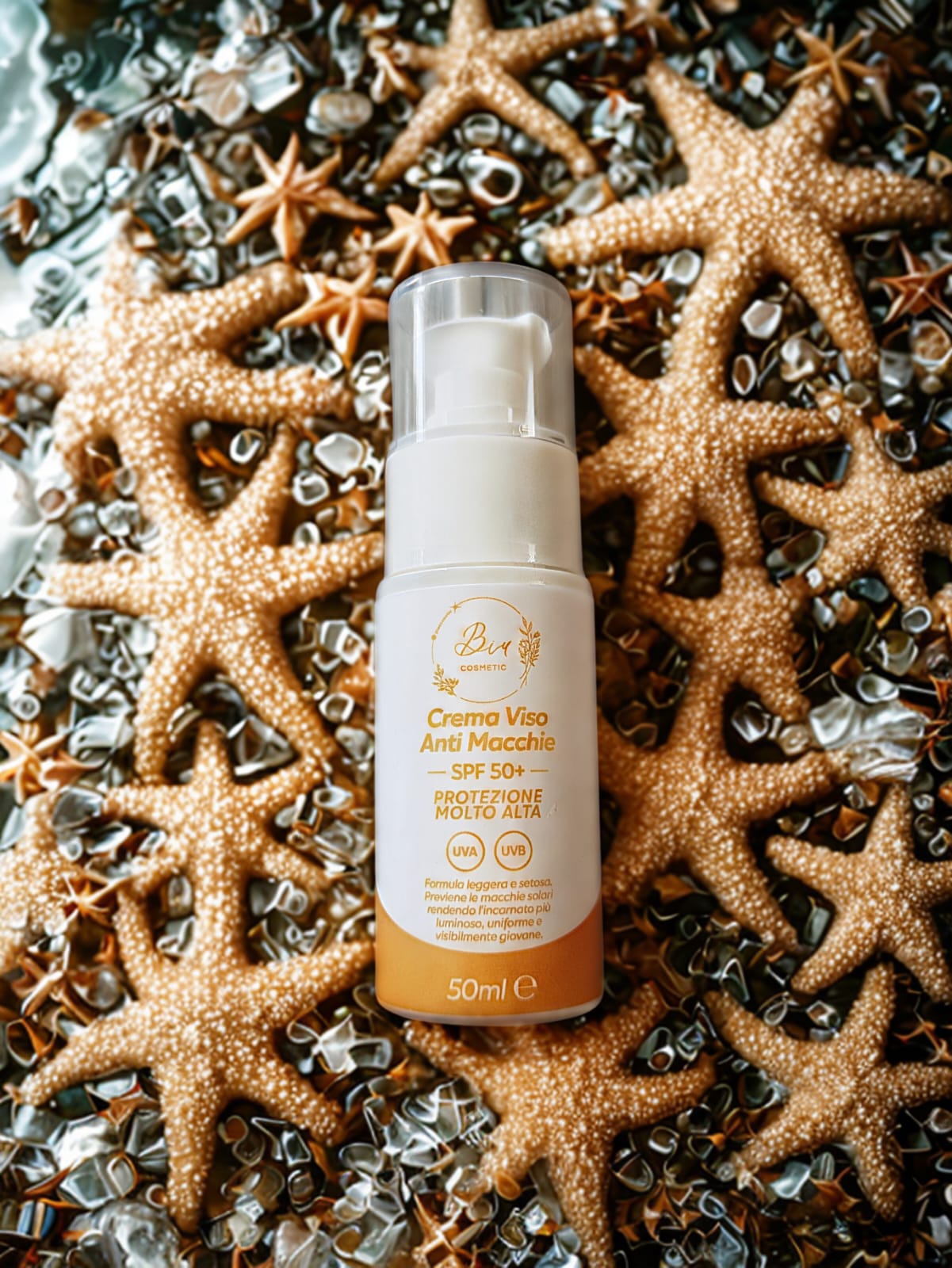 Biucosmetic Crema viso anti macchie -SPF50+